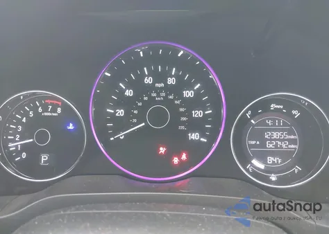 2017 Honda Hr-V Ex из США, поврежденный, VIN 3CZRU5H59HM721977